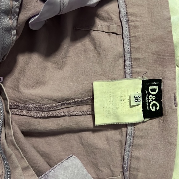 Dolce and Gabbana lavender pants (authentic) - Picture 3 of 4